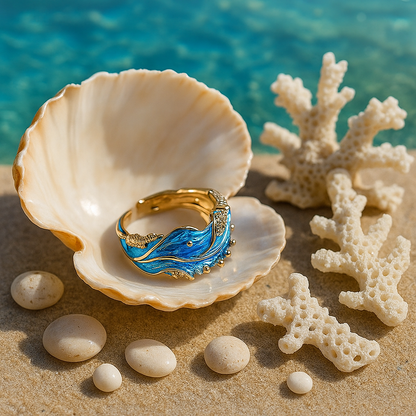 Miralys | Antique wavy ring