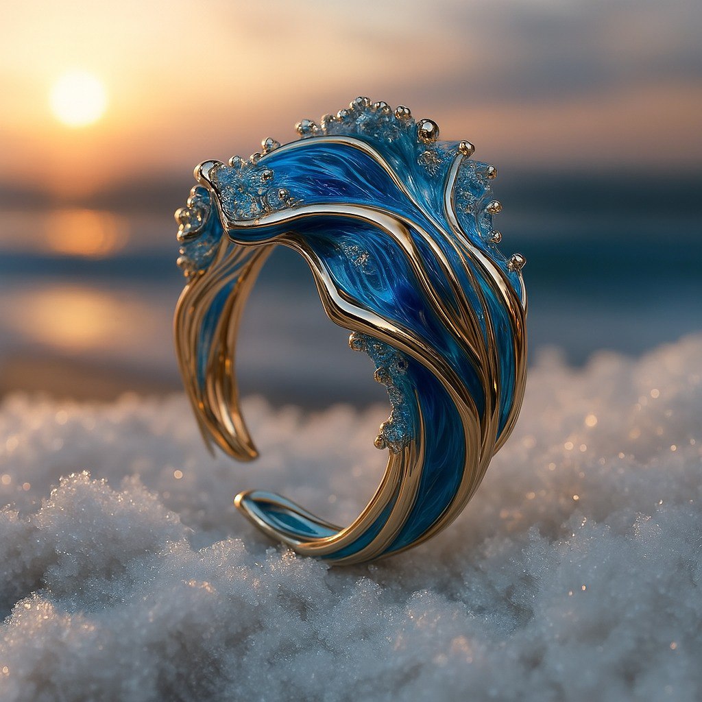 Miralys | Antique wavy ring